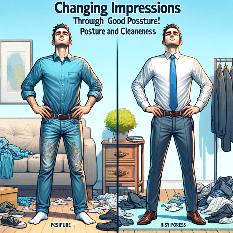 姿勢の良さで印象が変わる!姿勢と清潔感の関係 - 清潔男子スタンダード